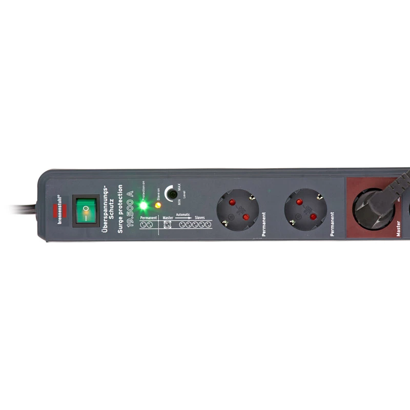 Brennenstuhl 1159490936 Verlängerungskabel 3 m 8 AC-Steckdose(n) Anthrazit