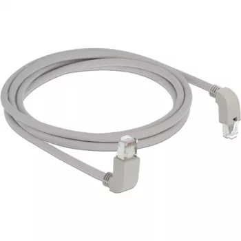 Netzwerkkabel DeLOCK 85872 2m Cat6a S/FTP Grau