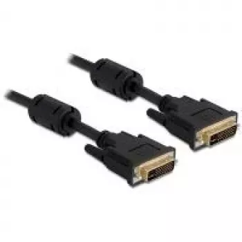 DVI-Kabel DeLOCK 24+5 Stecker auf DVI 24+5 Stecker 3 m schwarz