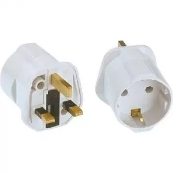 Netzstecker-Adapter Bachmann 921.010 Weiß