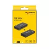 DeLOCK HDMI Splitter 1 x HDMI in to 2 x HDMI out 4K 60 Hz