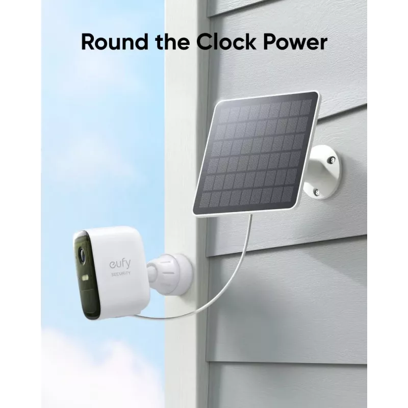Solarpanel Eufy 3W für Kameras EufyCam 2, EufyCam 2 Pro, EufyCam 2C, EufyCam 2C Pro, EufyCam S330, SolocamS230