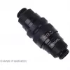 Fitting Alphacool 17440 — Messing-Computer-Kühlungsfitting, schwarz, 32×86×32 mm