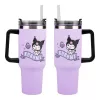 Paladone Hello Kitty Kuromi 900ml Isolierbecher mit Strohhalm