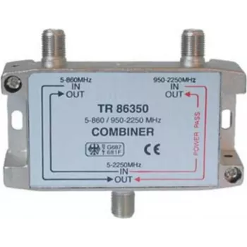 SAT-TV-Verteiler ShiverPeaks maximale Konnektivität 5–860 MHz / 950–2250 MHz mit DC-Durchlass