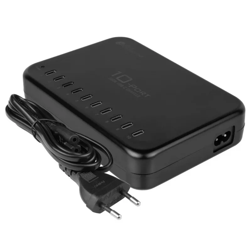 Alcasa PCA-D007S Ladegerät für mobile Geräte Tablet Schwarz AC Schnellladen Innenbereich