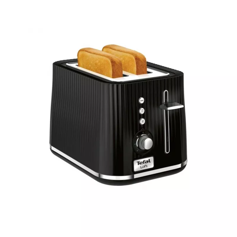 Toaster Tefal Loft 2S TT761838, 2 Scheiben, schwarz