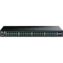 TRENDnet TPE-3524S - Switch - 52 Ports, Web - L2+ - Smart - 48 x 10/100/1000 (PoE+) + 4 x 10 Gigabit SFP+ - Desktop, rack-mountable - PoE+ (410 W) - TAA-Compliant (TPE-3524S)