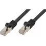 Netzwerkkabel S/CONN Kat. 7 S/FTP 7,5 m Schwarz