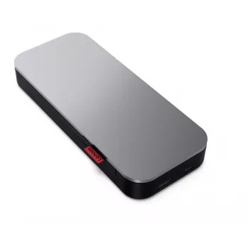 Lenovo Go USB-C Laptop Powerbank (20.000 mAh), Lithium-Ionen, Schwarz-Grau, USB Typ-A und Typ-C