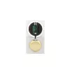 NeXtime klok 3028 OP Uhr, 16x30,2 cm, Wand, Glas, Silber