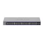 Managed Gigabit Ethernet Switch Netgear GS752TX, 48x RJ-45 10/100/1000, 10G-Unterstützung, 1U Rack, grau