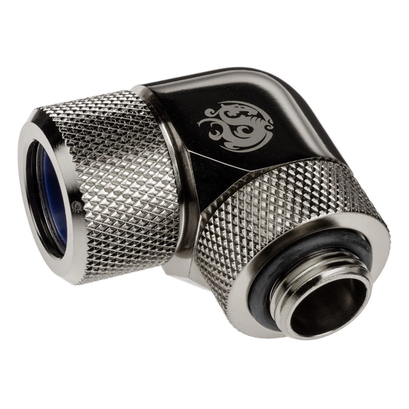 Adapter 90° BitsPower Advanced Multi-Link G1/4 Zoll AG auf 14 mm AD Hardtube — drehbar