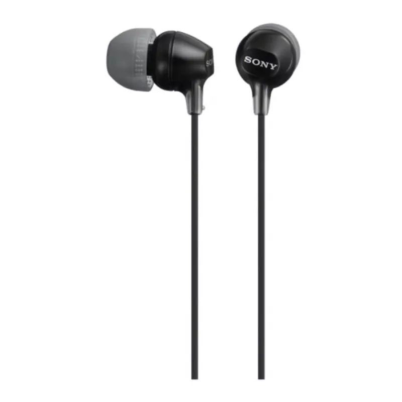 Sony MDR-EX15AP, kabelgebunden, 8 - 22000 Hz, Anrufe/Musik, 3 g, Headset, schwarz