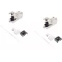 Keystone RJ45 Cat 6A Anschluss ShiverPeaks BS08-10002-2 werkzeuglos, 2er-Pack
