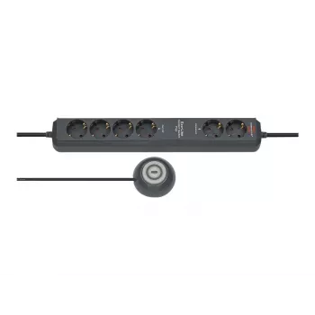 Power Extension Brennenstuhl Eco-Line Comfort Switch 2m 6 AC Outlets