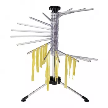 Marcato Tacapasta, Pasta-Trockengestell, Schwarz, Silber, Polycarbonat, VDE, UL, IMQ, CE, 420 mm, 420 mm