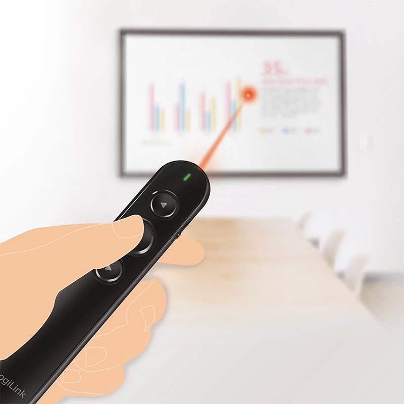 Wireless Presenter LogiLink ID0190 Schwarz
