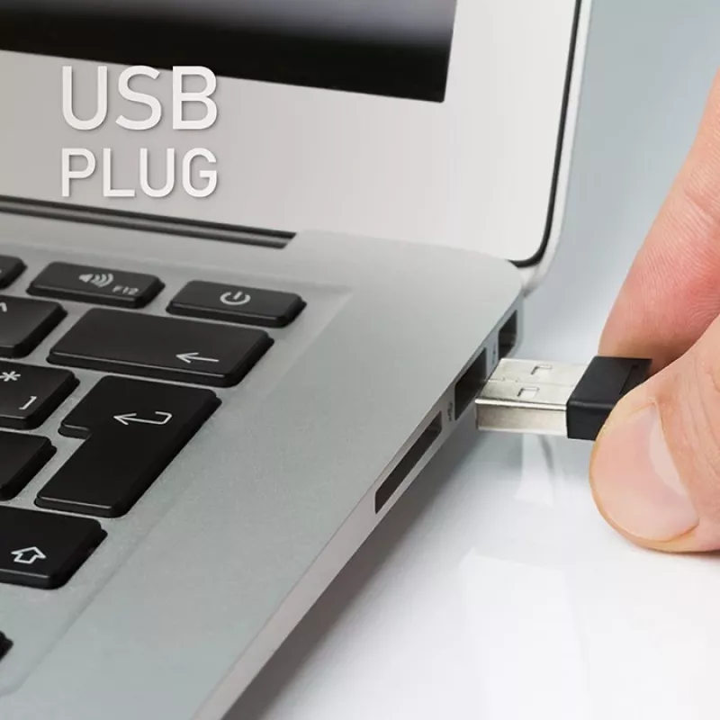 Laserpointer-Präsenter 4in1 USB 3.0 2,4 GHz 30 m
