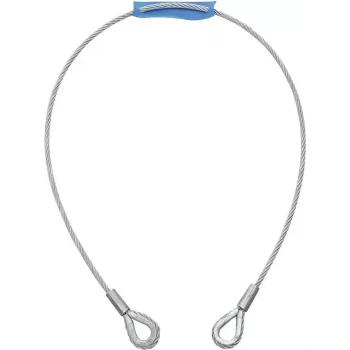 Stahlseil EUROLITE 5801048L 1000×6 mm silber mit Kausche