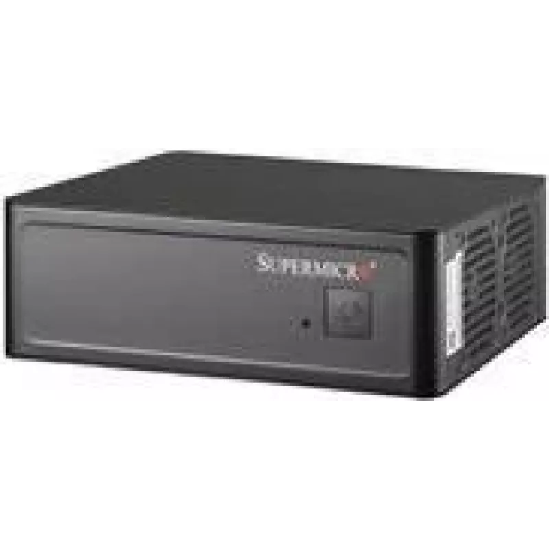Super Micro Supermicro SC101iF - Ultra Small Form Factor - Mini-ITX - ohne Netzteil - Schwarz (CSE-101iF)