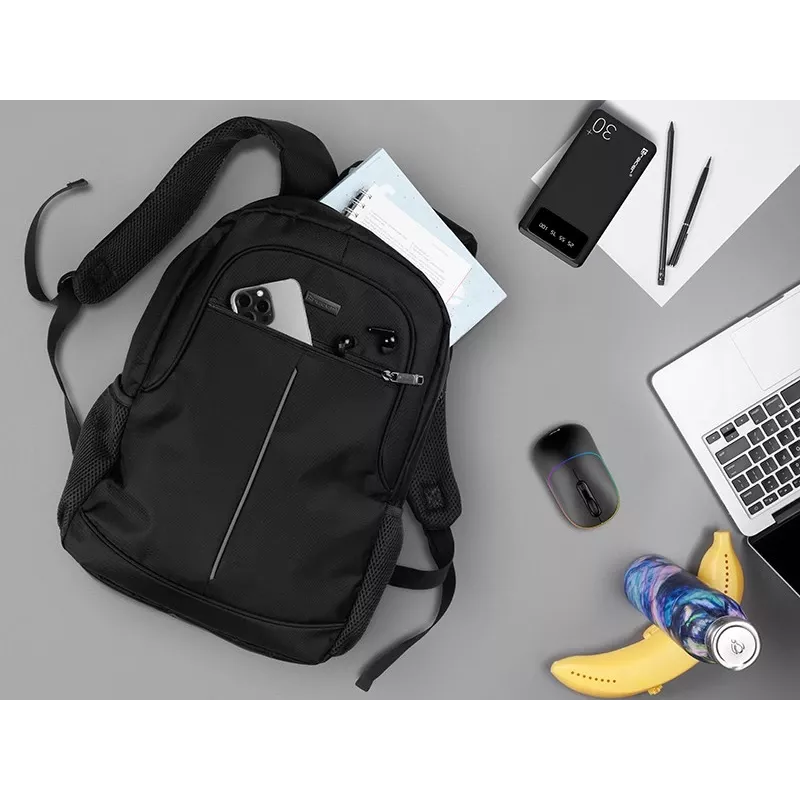 Laptop Backpack 15,6 Tracer City Carrier Schwarz