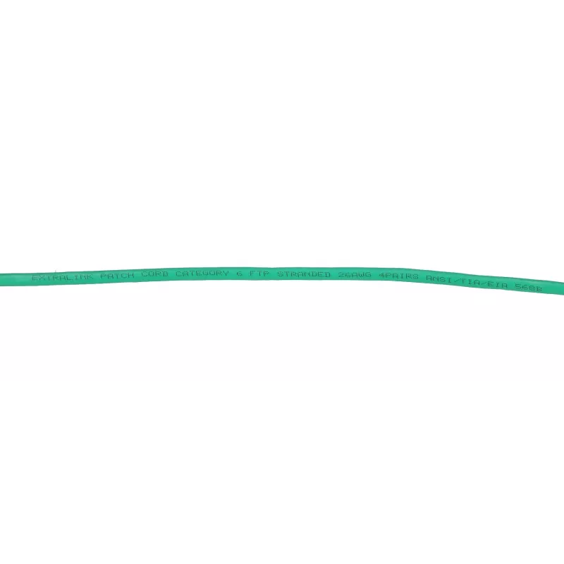 Netzwerkkabel Extralink LAN Patchkabel Kat.6 FTP RJ-45 Cat6 0,5m Grün