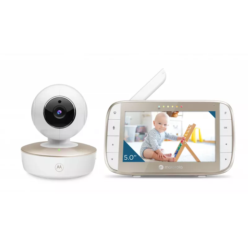 Video-Babyphone MOTOROLA VM50G mit 5,0-Zoll-Anzeige