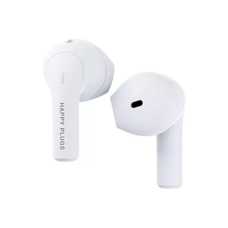 Headset happy plugs JOY TWS In-Ear Bluetooth für Anrufe, Musik, Sport — Weiß, 20–20000 Hz