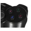 Gamepad VAKOSS GP-3925BK Schwarz kabellos RF analog/digital für PC und PlayStation 3, 12 Tasten, 2,4 GHz, Nano-Empfänger