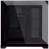 Lian Li O11 Vision Compact PC-Gehäuse Bundle + 3x UNI FAN SL-INF 120 Reverse Blade Lüfter - schwarz