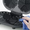 Waffeleisen Severin WA 2118 2 Waffeln 1200 W Schwarz