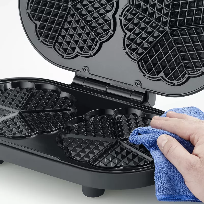 Waffeleisen Severin WA 2118 2 Waffeln 1200 W Schwarz