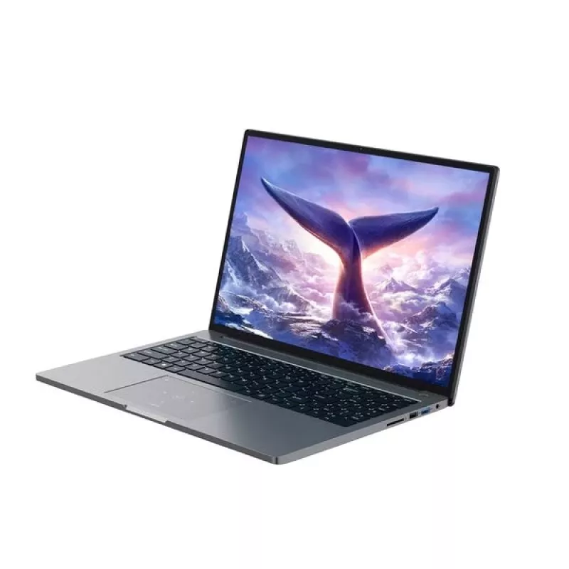 Laptop BLACKVIEW GamiBook-8 — 16 Zoll WUXGA IPS, AMD Ryzen 7 7735HS 8‑Kern 4,75 GHz, 32 GB DDR5, 1 TB SSD, Radeon 680M, Windows 11 Pro, Sternengrau