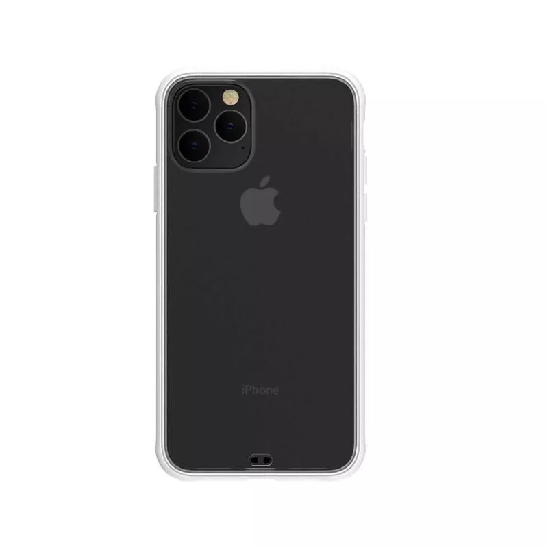 Schutzhülle Devia Soft Elegant Anti-Schock für iPhone 11 Pro Max, weiß, Soft-Touch, stoßabsorbierend