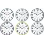 Quarz-Wanduhr Unilux POP Round 28 cm blau, Batterie AA 1,5 V, 650 g