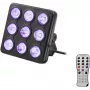LED-Effektlicht EUROLITE Modell 42110199 mit 9 LEDs, DMX-Steuerung