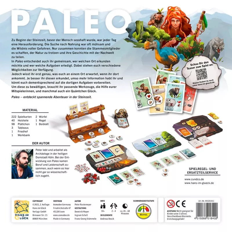 Paleo, Brettspiel Experten-Spiel des Jahres 2021