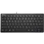 Tastatur MediaRange MROS112 Office USB QWERTZ Deutsch Schweizer Schwarz