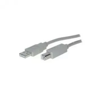 USB-Kabel S/CONN 5m USB 2.0 A - USB 2.0 B Grau