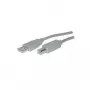 USB-Kabel S/CONN 5m USB 2.0 A - USB 2.0 B Grau