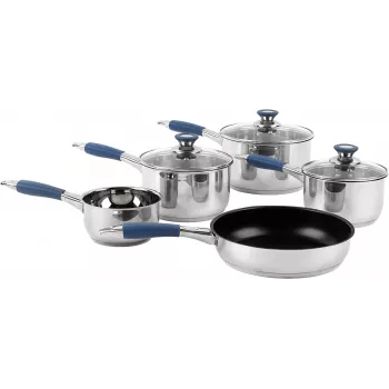 Kochtopfset Russell Hobbs RH01179EU, 5-teilig, blau