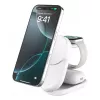 Indoor-Ladegerät Belkin UltraCharge 25W Qi2 3in1 Magnetisches Ladegerät EU Weiß Rund