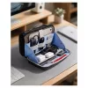 inateck Kabeltasche 28 cm * 17 cm * 11,8 cm Schwarz