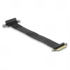 DeLOCK Riser-Karte PCI Express x4 Stecker auf x4 Slot 90° abgewinkelt mit Kabel 30 cm