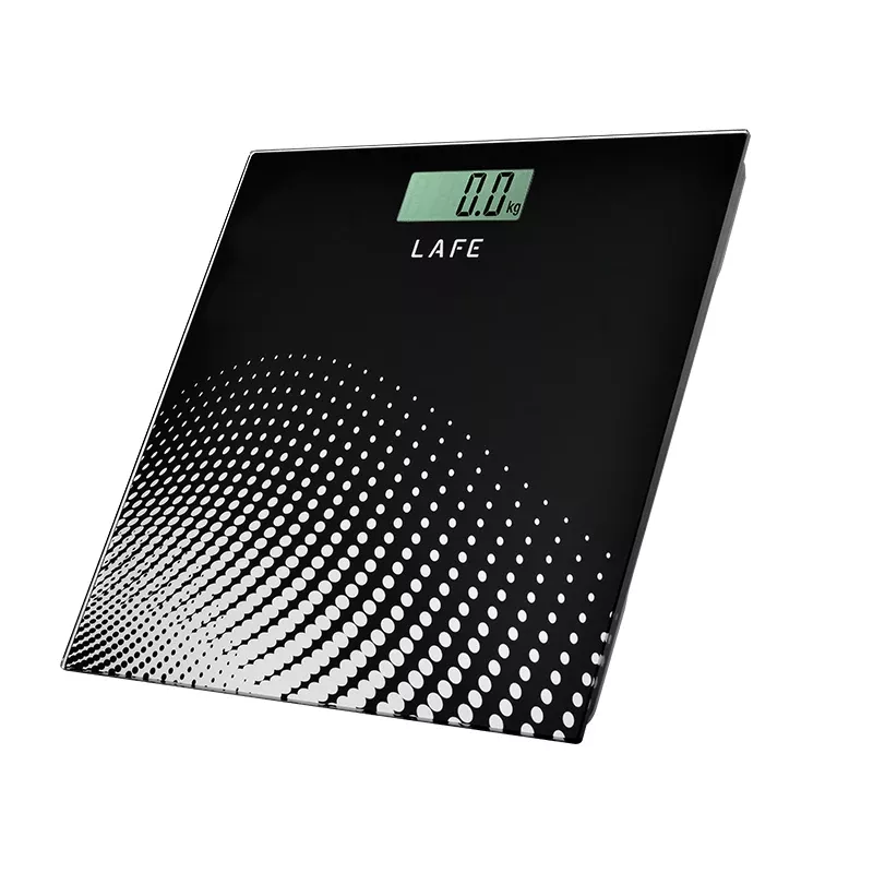 Lafe 44591 Elektronische Personenwaage FitScale Schwarz