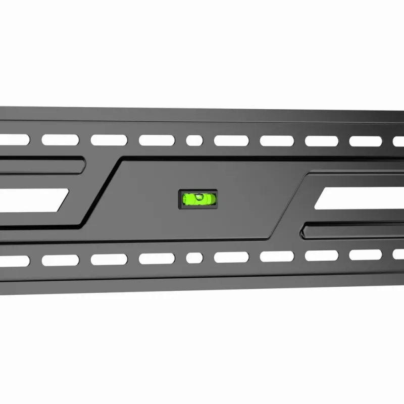 Feste TV-Wandhalterung GEMBIRD WM-100F-01 für 43–100 Zoll Bildschirme, Stahl, max. Belastung 75 kg, VESA 75x75–900x600