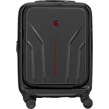 Kompakter Hartschalen-Handgepäck-Trolley Wenger Amplix 653323 — schwarz, kompakt