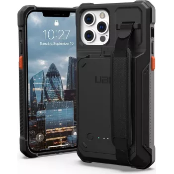 Urban Armor Gear UAG iPhone 15 Workflow Batt Hülle Schwarz (WF0000034040)