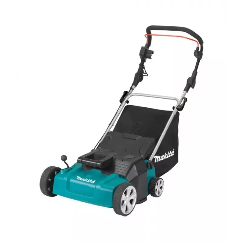 Makita UV3600 Rasenvertikutierer 1800 W 40 L Schwarz, Cyan
